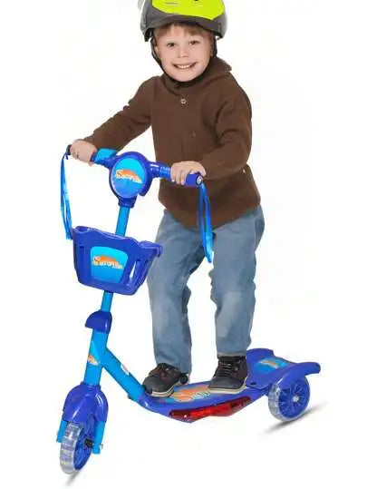 Patineta Con Canasta, Luces y Música: ¨Tu hijo merece tener una¨