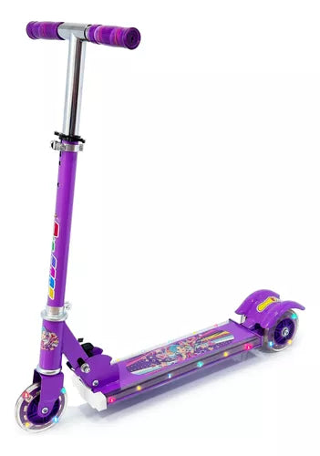 Patineta Scooter 3 Ruedas Con Luces y Sonido