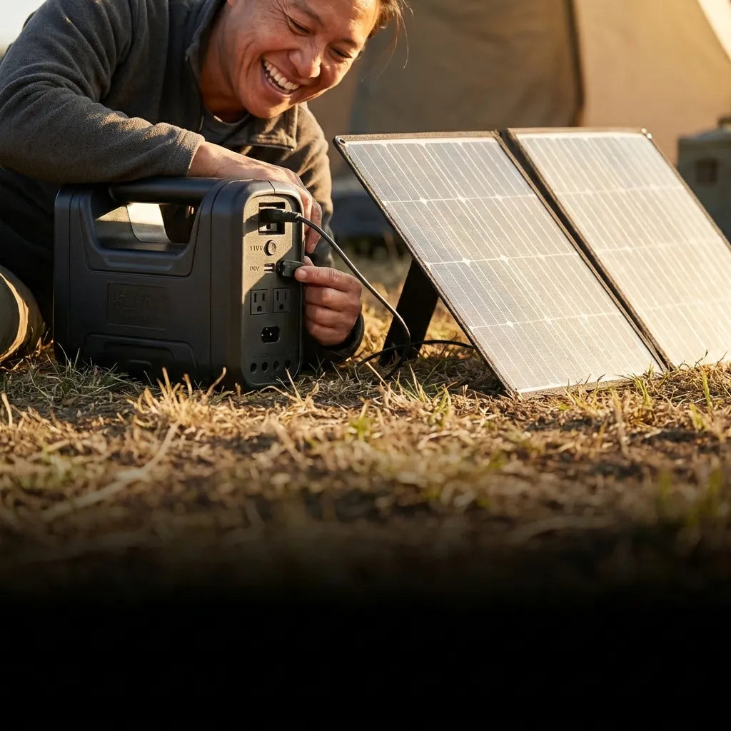 Planta Solar Eléctrica 110V