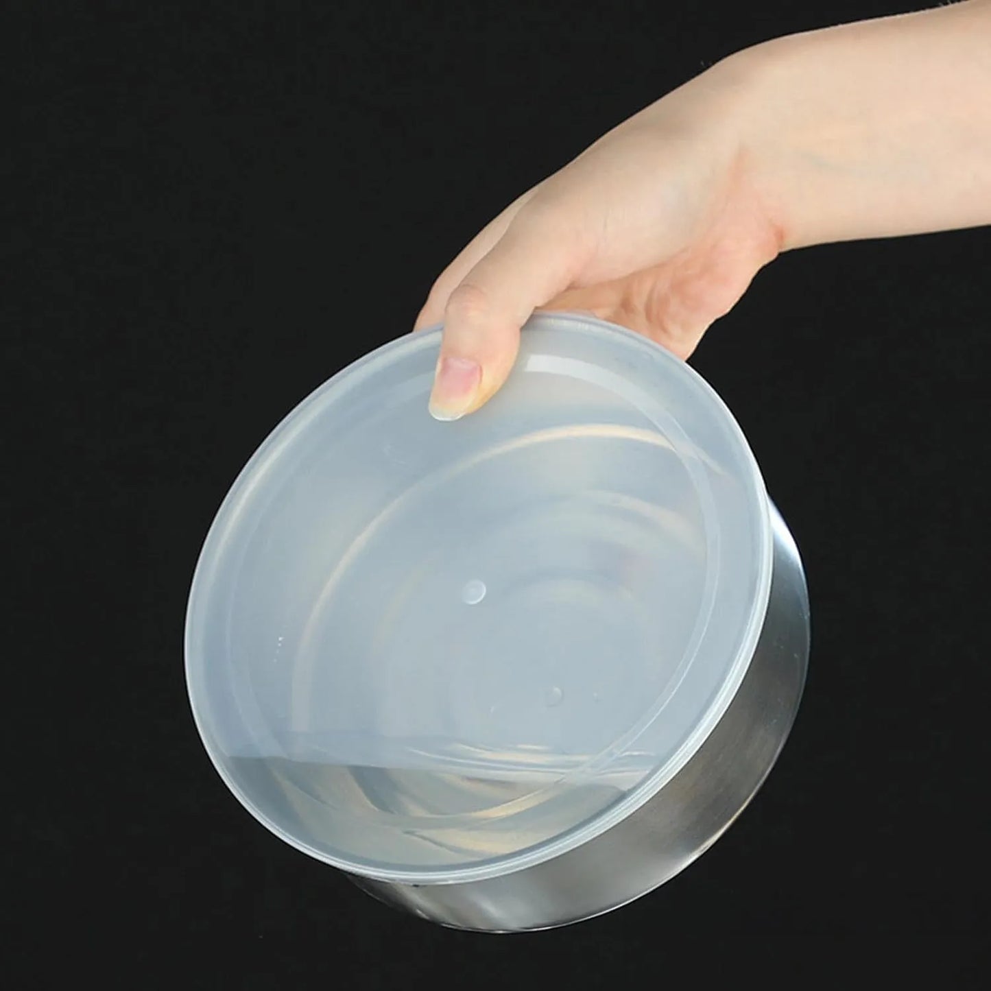 Set x 5 Recipientes De Cocina Con Tapa