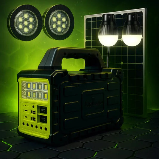 Planta Eléctrica Solar Portátil