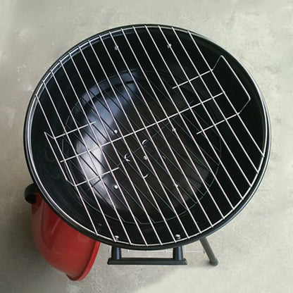 Asador Grande Portátil Con Tapa