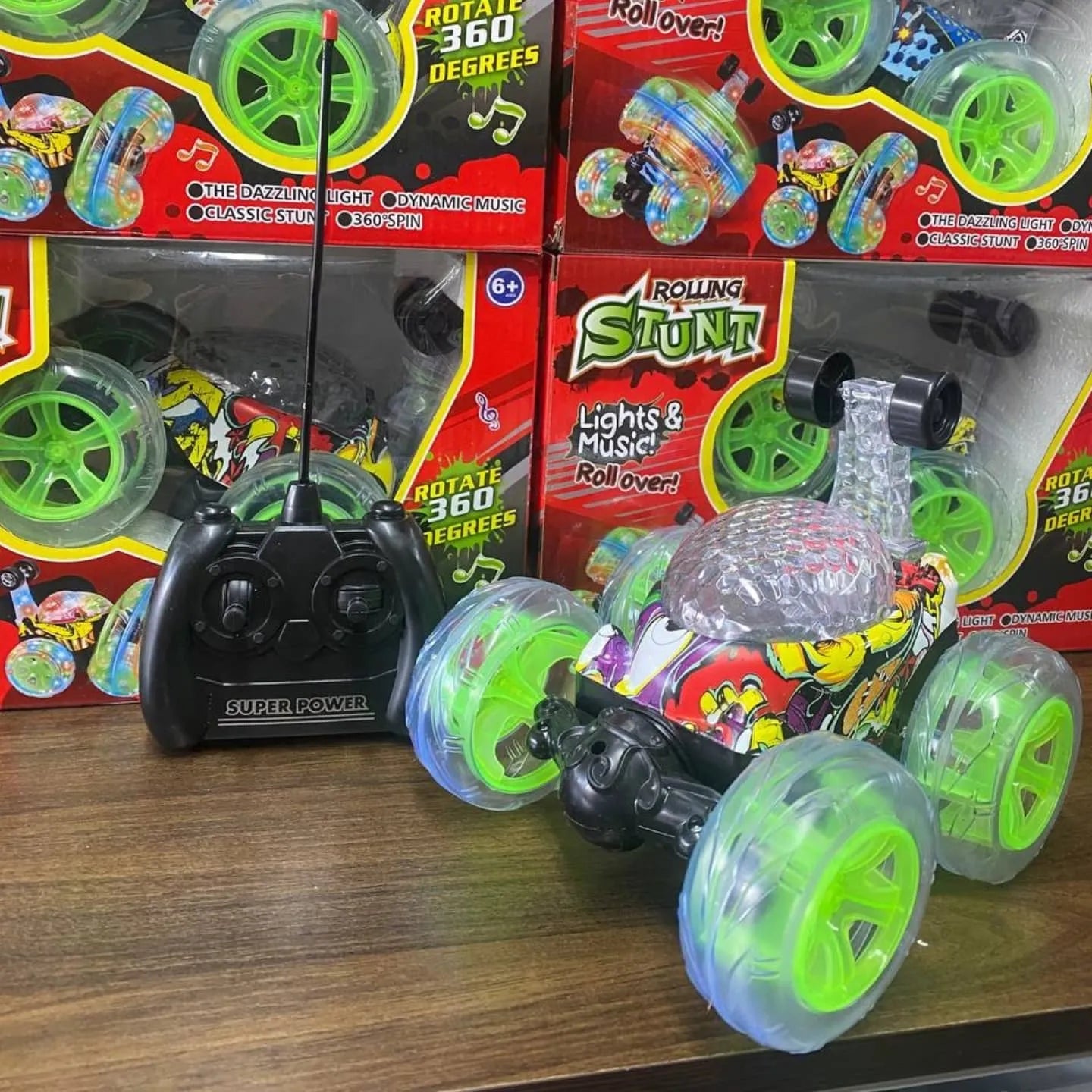 Carro Control Remoto 360°