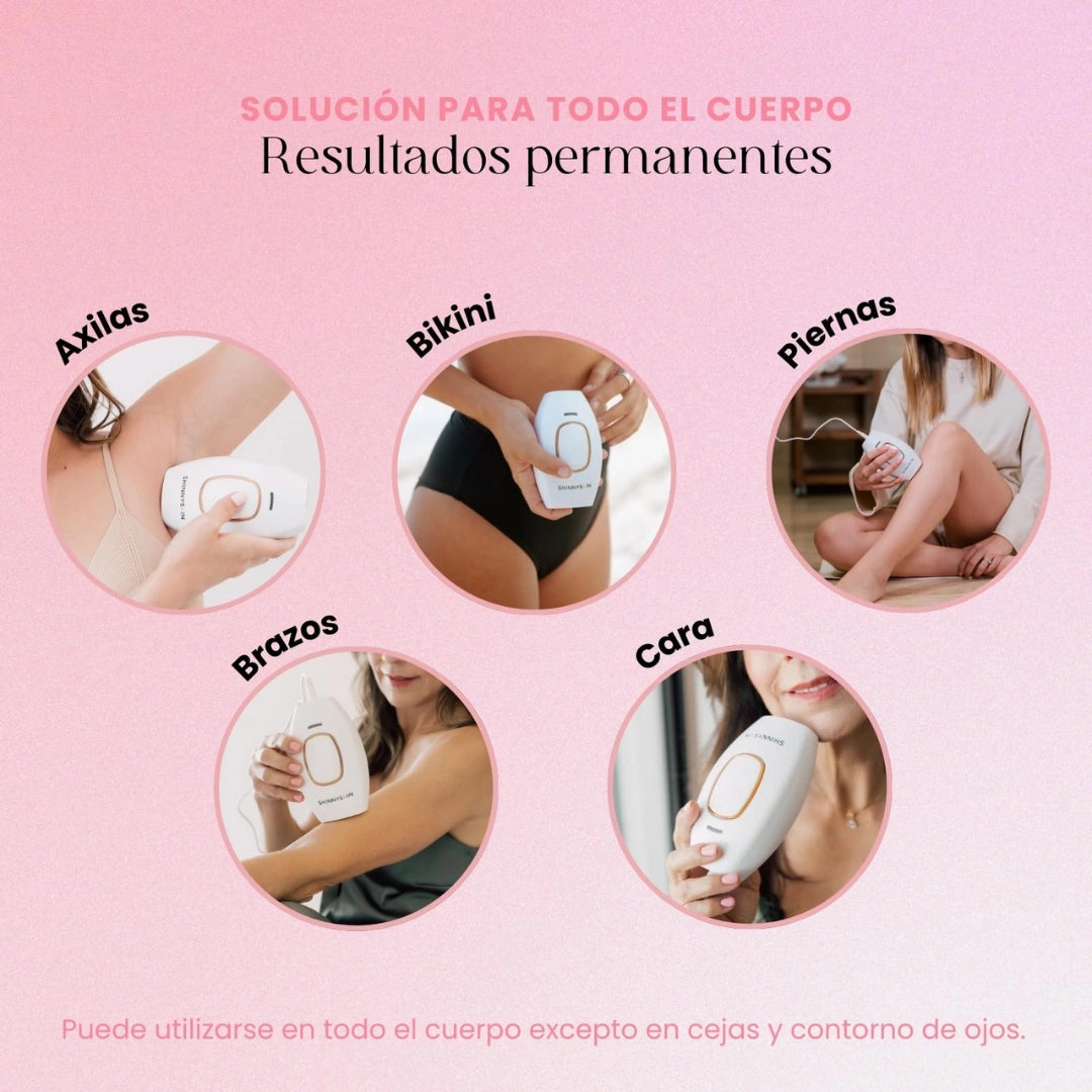 Depiladora Laser IPL Original: Sin dolor e irritación