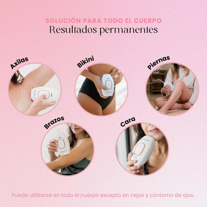 Depiladora Laser IPL Original: Sin dolor e irritación