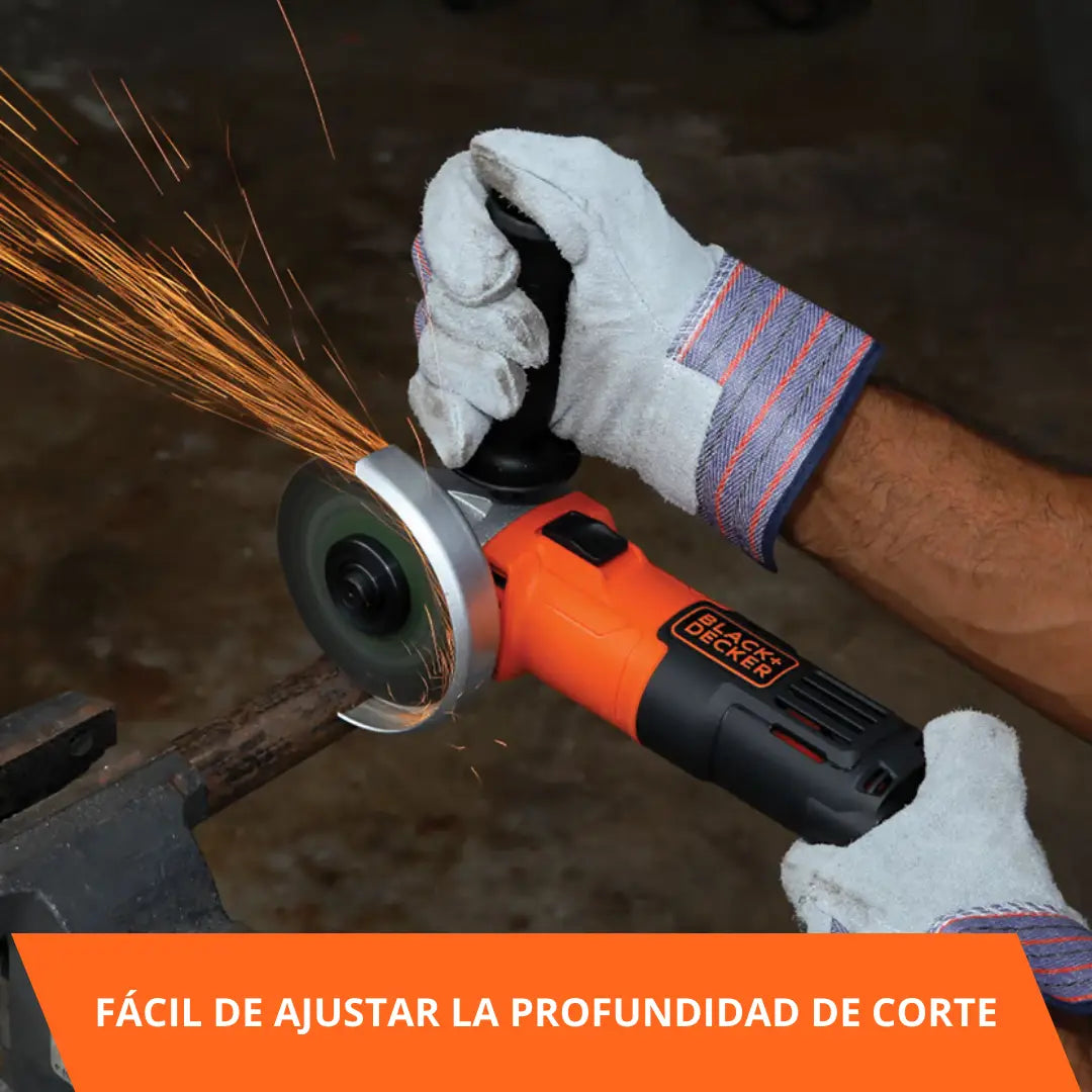 Pulidora Black+Decker  650W: Sin Sobrecalentamiento