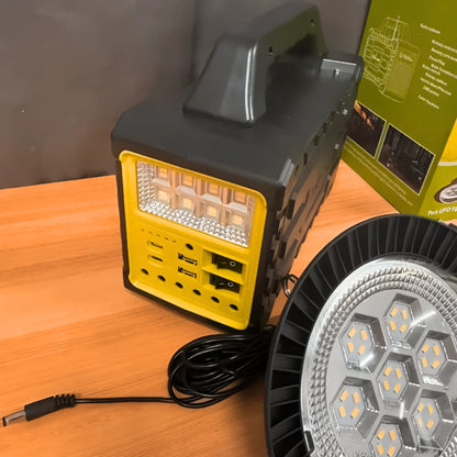 Planta Eléctrica Solar Portátil