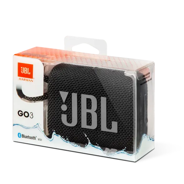 Parlante JBL Go 3: Horas de reproducción continúa