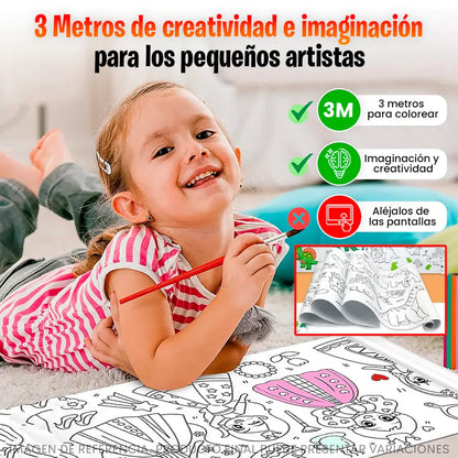 Rollo Para Pintar: Desarrolla Motricidad fina