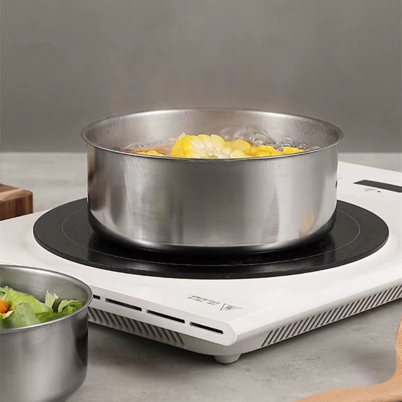 Set x 5 Recipientes De Cocina Con Tapa