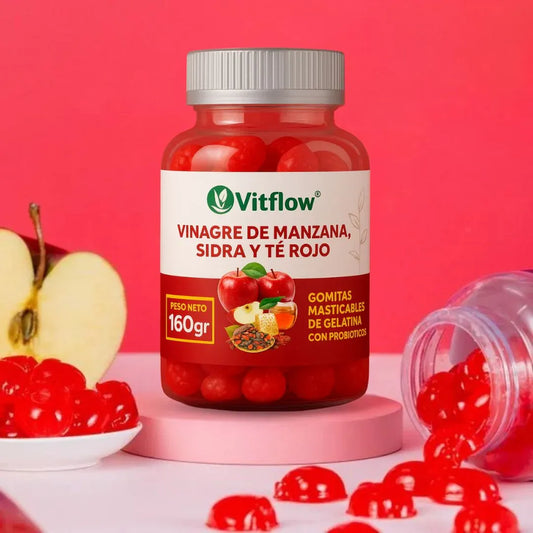 Vinagre De Manzana En Gomitas: Reduce la grasa de tu cuerpo