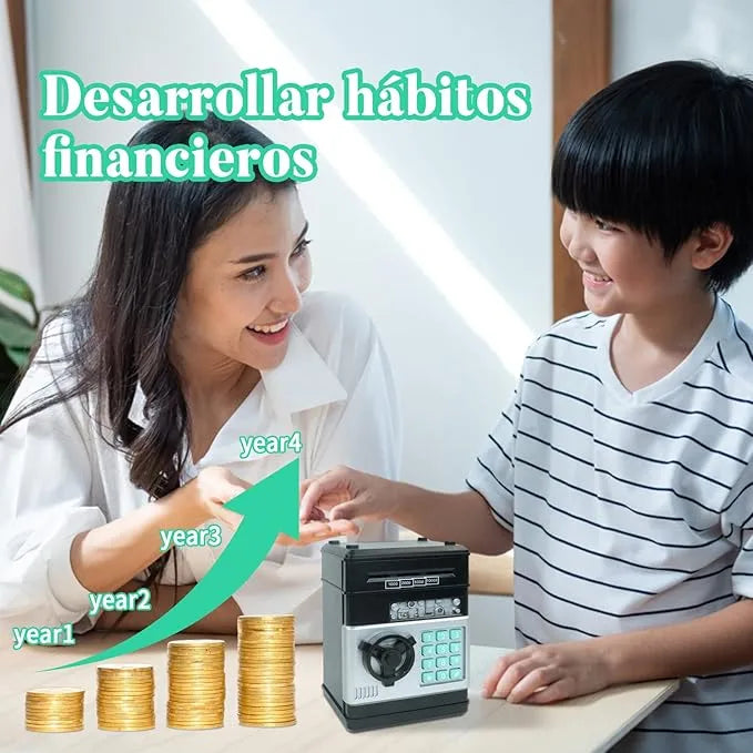 Alcancia Electronica: Fomenta el ahorro en tus hijos