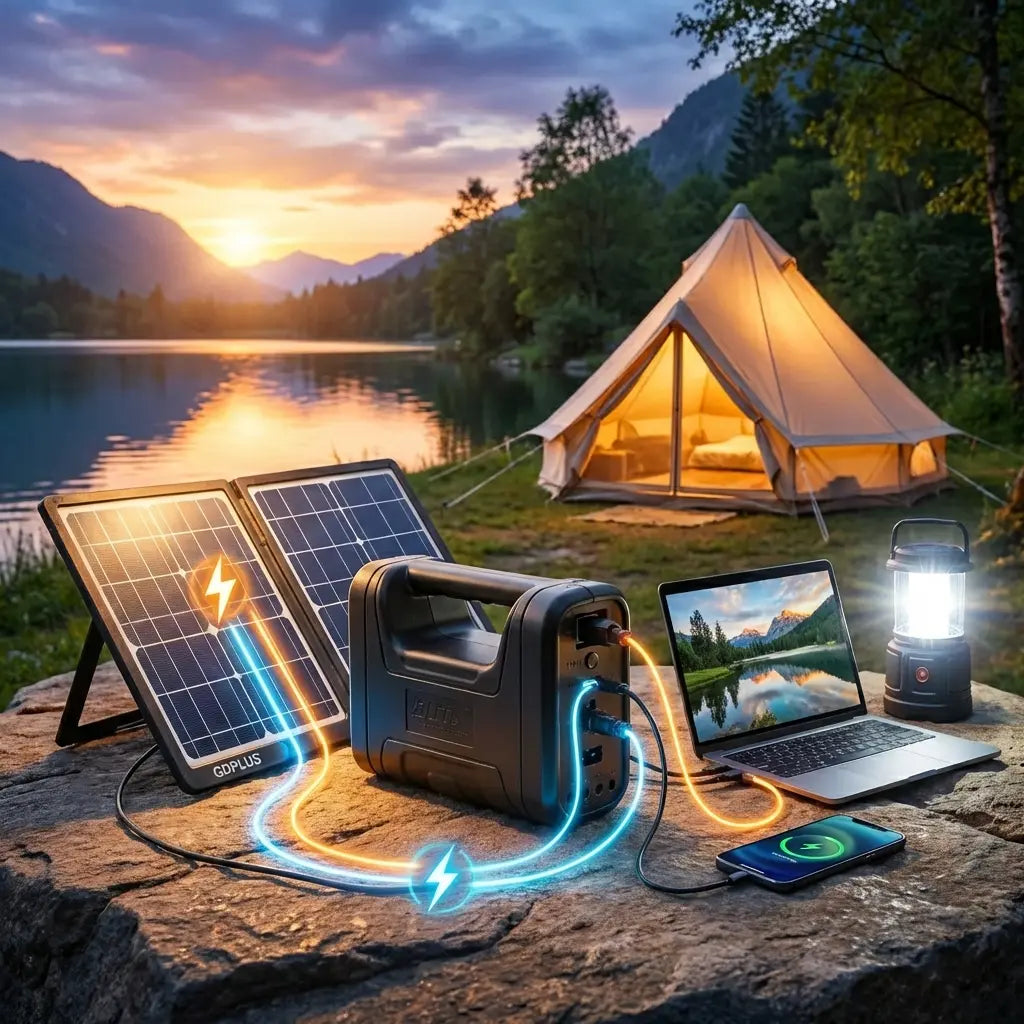 Planta Solar Eléctrica 110V