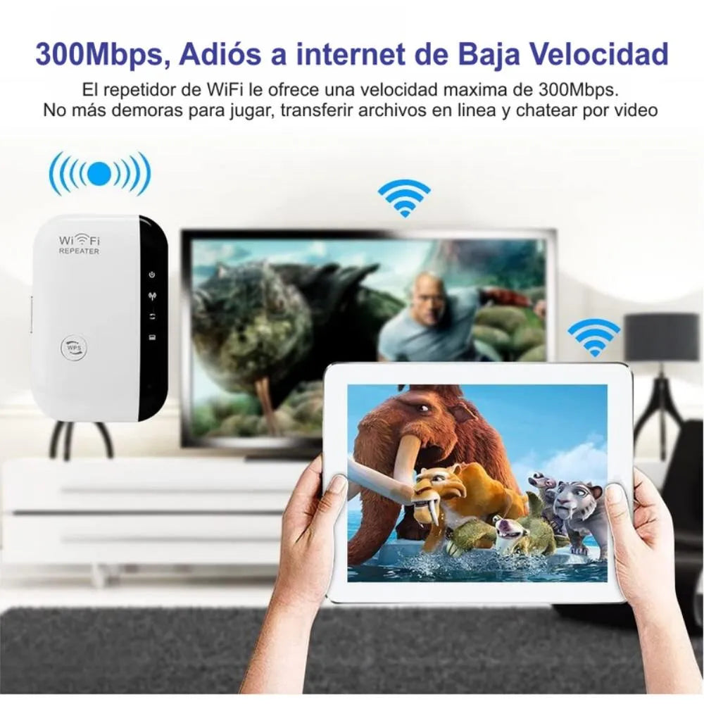 Amplificador De Señal WIFI 300 Mbps