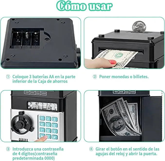 Alcancia Electronica: Fomenta el ahorro en tus hijos