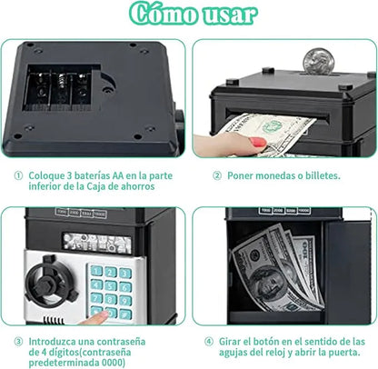 Alcancia Electronica: Fomenta el ahorro en tus hijos