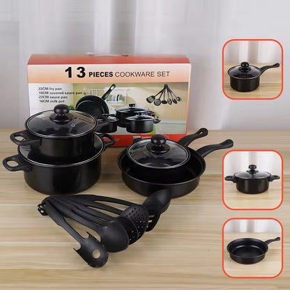 Juego Utensilios De Cocina Antiadherente Royal x 13 Piezas