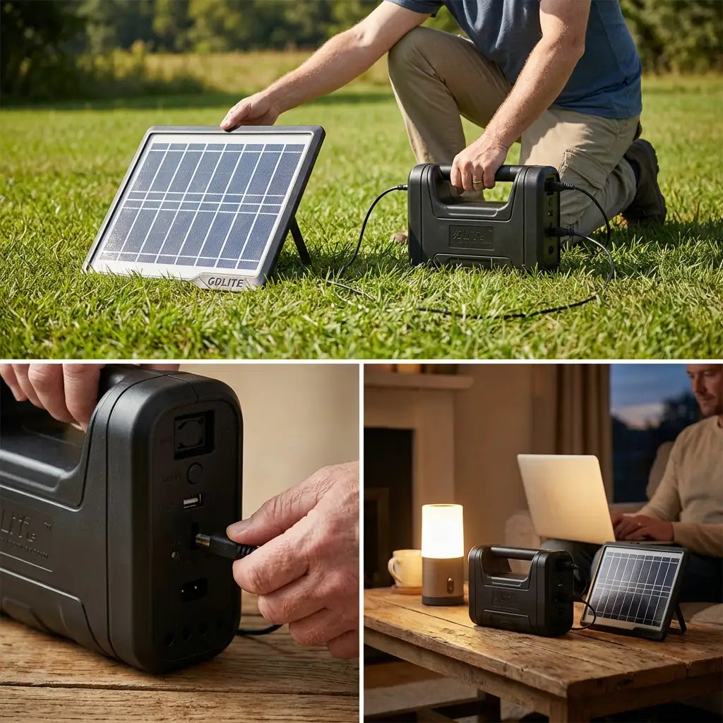 Planta Solar Eléctrica 110V
