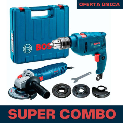 Combo Bosch - Pulidora y Taladro