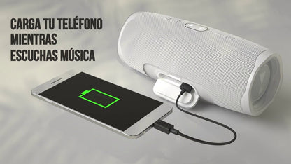 Parlante JBL Charge 4: Horas de música sin interrupciones