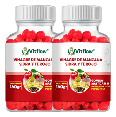 Vinagre De Manzana En Gomitas: Reduce la grasa de tu cuerpo