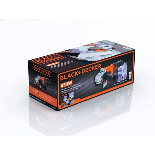 Pulidora Black+Decker  4 1/2 650W: Sin Sobrecalentamiento