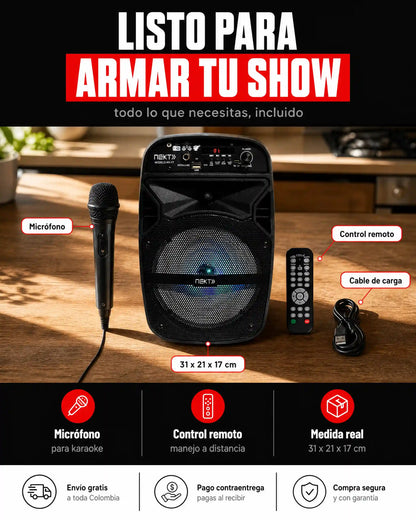 Cabina De Sonido NX-Y7 5° Generación - Original