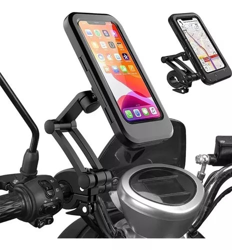 Soporte Porta Celular Impermeable Para Moto y Bicicleta