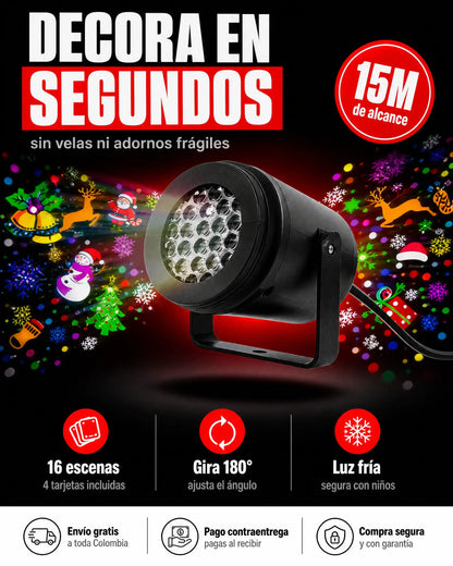 Proyector De Imágenes y Luces