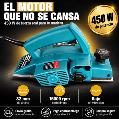 Cepillo Eléctrico Makita 82MM