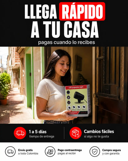 Proyector De Imágenes y Luces